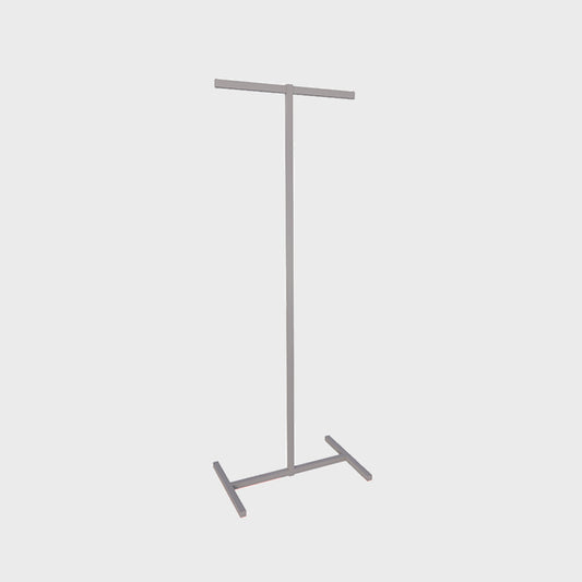 2-Way Silver Clothes Rack